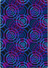 Joy Carpets Neon Lights Dottie Fluorescent